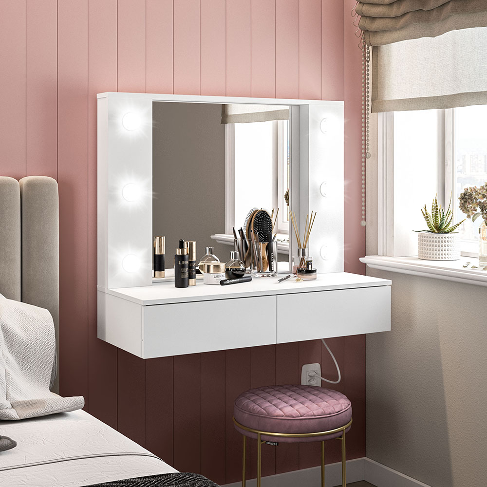 TOCADOR ARUJA MDP BRANCO FF LISO | Simeni Outlet